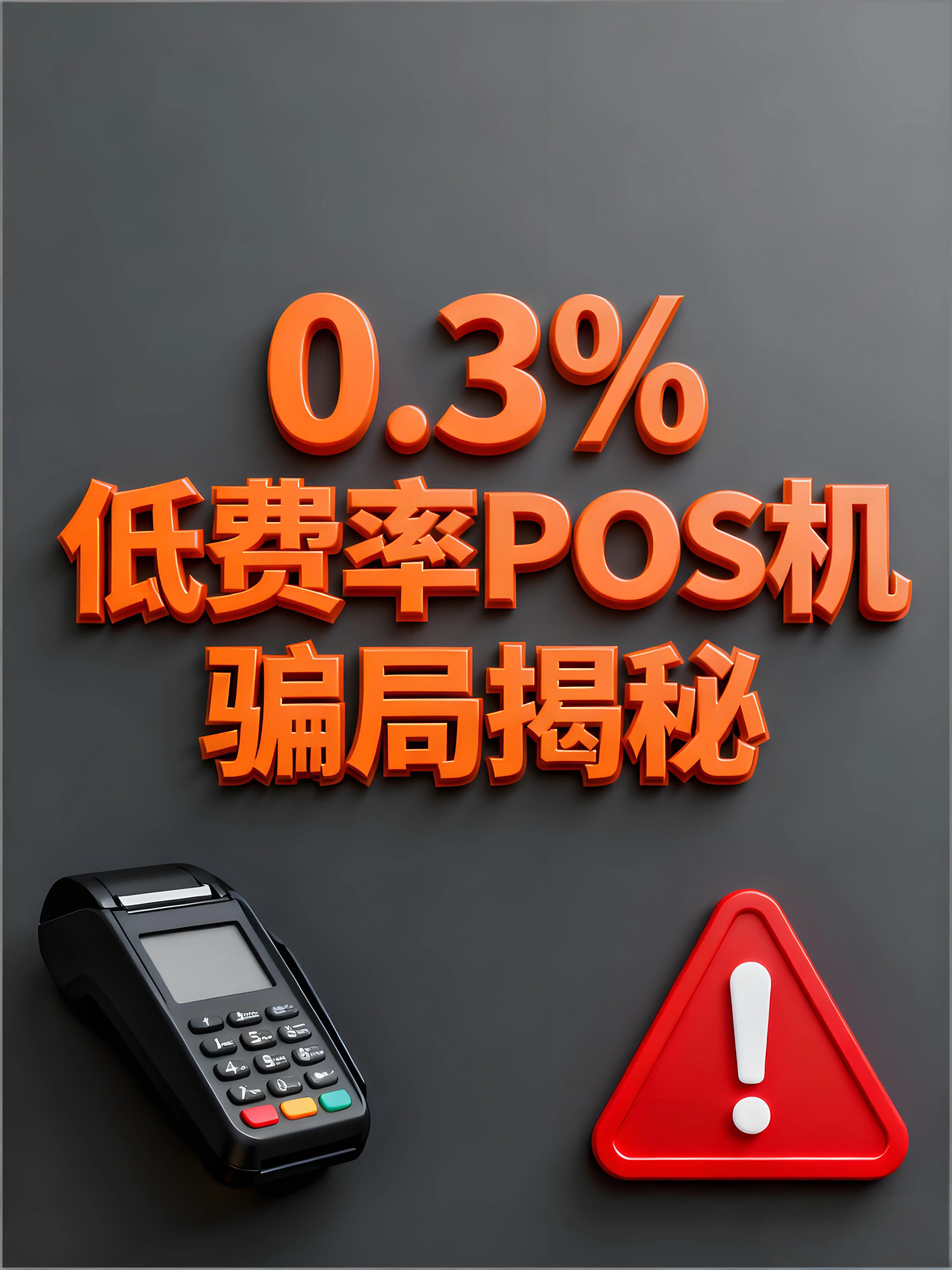 鲲付通POS机揭秘：0.3%低费率背后的惊天骗局与安全之选